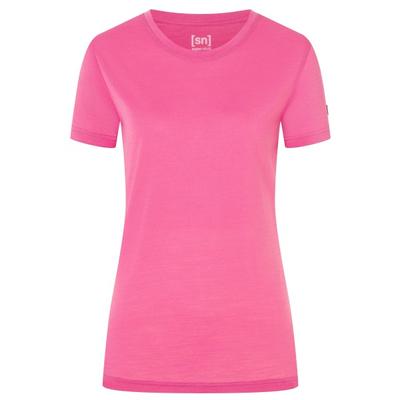 super.natural - Women's Sierra 140 Tee - Merinoshirt Gr XL rosa Image