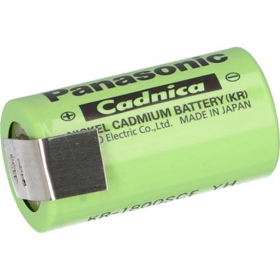 Panasonic KR-1800SCE Sub C 1.2V 1800mAh Ni-Cd Z Lötfahne Image