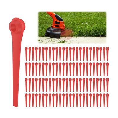Shining House - Rasenmäher-Klingen, 100 Stück, Rasentrimmer-Klingen für Garten-Rasenmäher-Zubehör, Image
