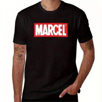 TEMU Comique T-shirt Shirts Graphic Aesthetic Clothing Mens T Shirtscasual Rock T-shirt Comfortable Loose-fit Round-neck Tee With Trendy Print, Ideal For For Men And Women . Image