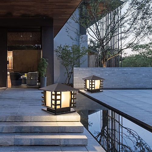 Außenbereich Modern Außenwandleuchten Außenbereich Metall Wandleuchte 110-120V 220-240V 5 W Image