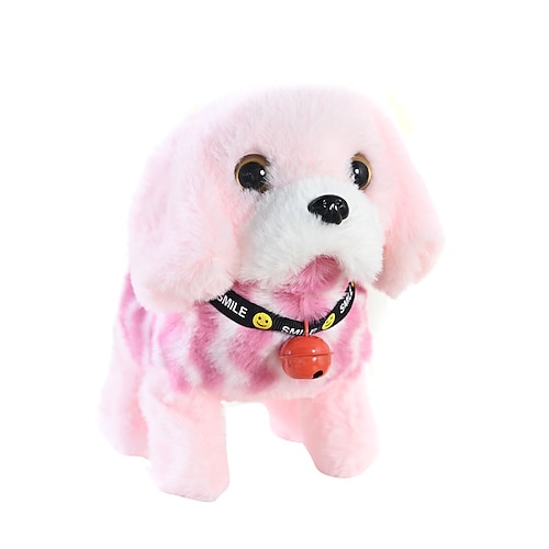 Roboterhund, elektronisches Plüschwelpen-Hundespielzeug, interaktives Spielzeug, Spaziergänge, Stofftier, Geschenk für Mädchen und Jungen im Alter von 3–6 Jahren