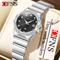 Ofns marke kinder frauen quarzuhr mode strass casual armbanduhr leuchtende kalender datum wasserdicht edelstahl armband uhr