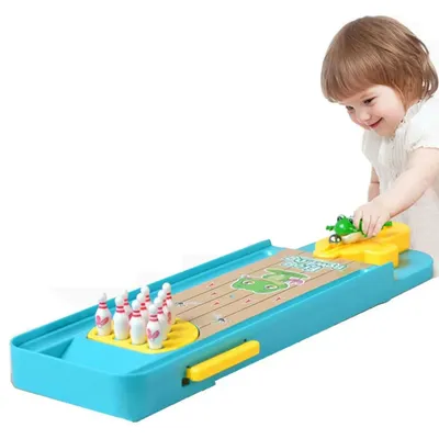 Mini Frog Bowling Game Set, Funny Gifts for Kids & Adults,Kids Bowling Set for Educational Early Development
