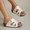 Sommer Frauen Hausschuhe Keile Plattform Clogs Bequeme Casual Mode Sandalen Weibliche Weiche Chunky Rutschen Schuhe Plus Größe 43