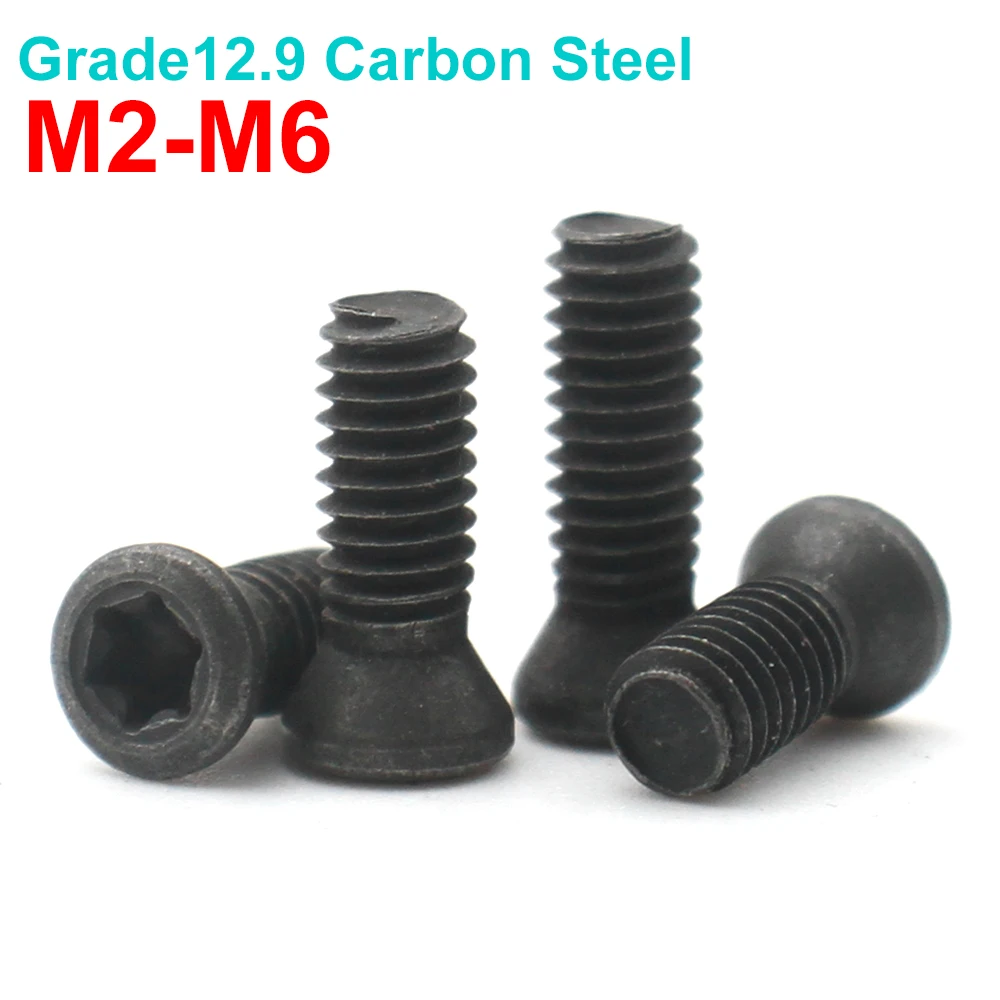 10/25 pz M2 M2.2 M2.5 M3 M3.5 M4 M4.5 M5 M6 Inserto CNC Vite Torx per Sostituire Inserti In Metallo Duro Supporto Per Utensili Tornio CNC