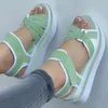 Mode Sommer Frau Sandalen Schuhe Keil Schuhe Für Frauen Licht frauen Sandalen Espadrilles Weiche Alias Mujer Schuhe Weibliche