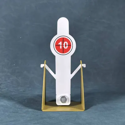 Resetting Metal Shooting Practice Target for .177 Caliber Pistol Airsoft BB Guns for Outdoor and Indoor (Tumbler).