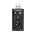 Scheda audio 7.1 Adattatore audio USB stereo 3D per jack Scheda audio esterna da 3,5 mm per PC portatile Windows XP/2000/Vista/7