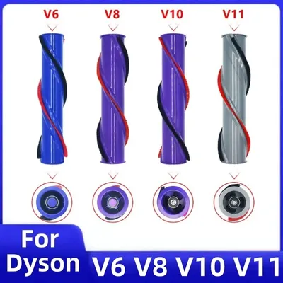 Für dyson v6 v8 v10 v11 schnur lose Reiniger kopf bürste 600-01 Teil Direkt antrieb Kohle faser Boden bürsten walze Image