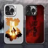 Game T-The L-Last O-Of U-Us Handyhülle FUNDA für iPhone 12 11 13 14 15 16 Max Pro Plus Mini Silber lMDaser Color Cover