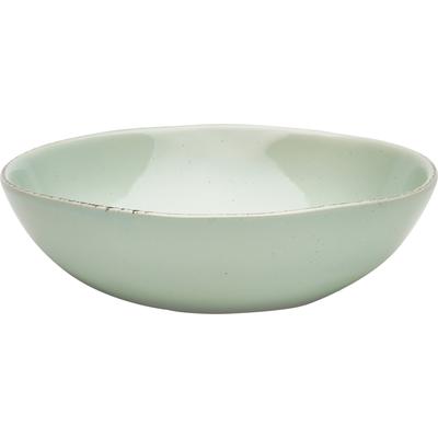 Pastateller VAN WELL "Urban, tiefer Teller 19 cm, 6 Stück", grün, H:5,5cm Ø:19cm, Steinzeug, Speiseteller, spülmaschinen- und mikrowellengeeignet Image
