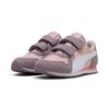 Sneaker PUMA "CABANA RACER SL 20 V PS", Kinder, Gr. 30, mauve mist, puma weiß, plum jam, Synthetik, unifarben, sportlich, Schuhe, mit Klettverschluss