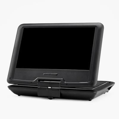UIMOSO Portable DVD Player, HD Swivel Display Screen, Built-in Rechargeable Battery, Dual Speakers, Support Sync TV/USB/SD Card