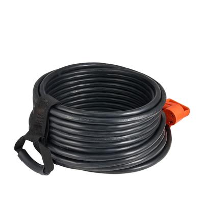 UIMOSO 75 FT RV Extension Cord, 30 Amp, 125V 2500W Heavy Duty STW 10/3 Gauge Wire, NEMA TT-30P Male NEMA TT-30R Female Plug