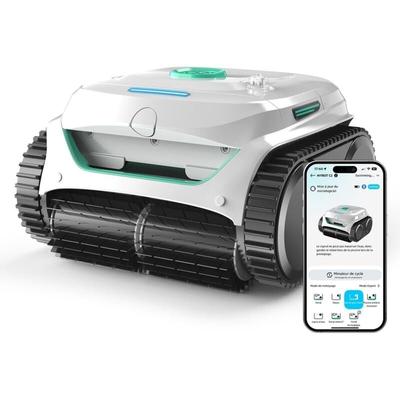 C2 Wireless Poolroboter - Automatische Reinigung von Boden, Wänden und Wasserlinie - Doppelte Image