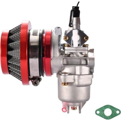Roter 2-Takt 47cc 49cc Vergaser mit Luftfilter Ersatz für Mini atv Quad Carb Go Kart Scooter Moped Image