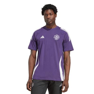Manchester United adidas Trainingst-shirt - Lila Image