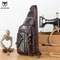 BULLCAPTAINN 100% sac de poitrine en cuir véritable pour hommes sacs à bandoulière poitrine marque de mode sac de téléphone portable multifonctionnel