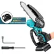 Mini tronçonneuse pour Makita 18v (sans batterie) travail du bois avec petite scie électrique portative de 6 pouces Mini tronçonneuse Portable