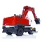LESU ET30H RC Hydraulikbagger Upgrade 1/14 3-Arm-Radbagger RTR PL18EV Fernbedienung bemalt TOUCAN HOBBY Modellmaschine