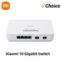 Xiaomi Mi 10 Gigabit Ethernet Switch Switch di rete 10000Mbps VLAN Ethernet Splitter Router Lan 4 porte 2,5G Switch hub RJ45