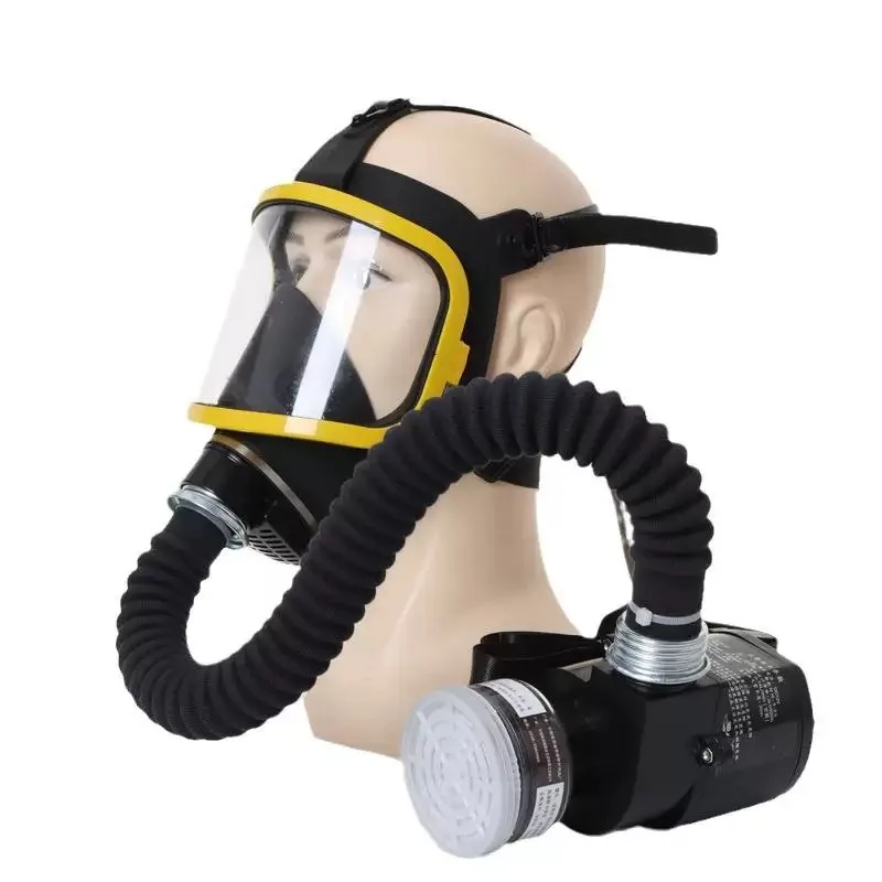 Elektrische Schutzmaske, pneumatische Atemschutzmaske, Atemschutzmaske mit konstantem Strom, Atemschutzmaske für Arbeitssicherheit Image