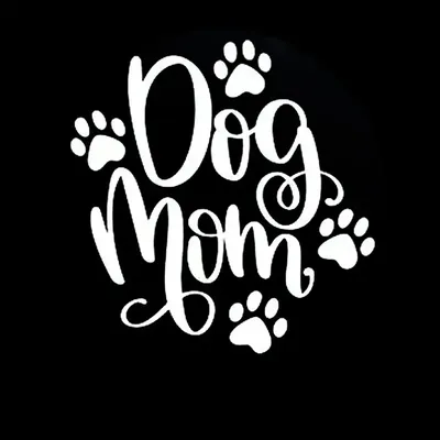 Zeigen Sie Ihre Liebe für Ihren Hund-entzückende Hund Mutter Aufkleber Vinyl Aufkleber für Autos, Lastwagen, Suvs und mehr! Image