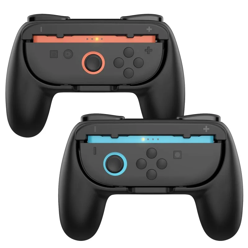 2er-Pack für Nintendo Switch 2 Handgriffe für Joy-Con-Griffe Ergonomisches Anti-Rutsch-Griff-Set Zubehör 2025 für Joy Cons Controller Image