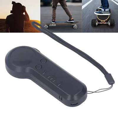New Electric Skateboard Remote Control 2.4GHz to 2.5GHz ISM Handheld Smart Wireless Remote Skateboard Controller for Replacement