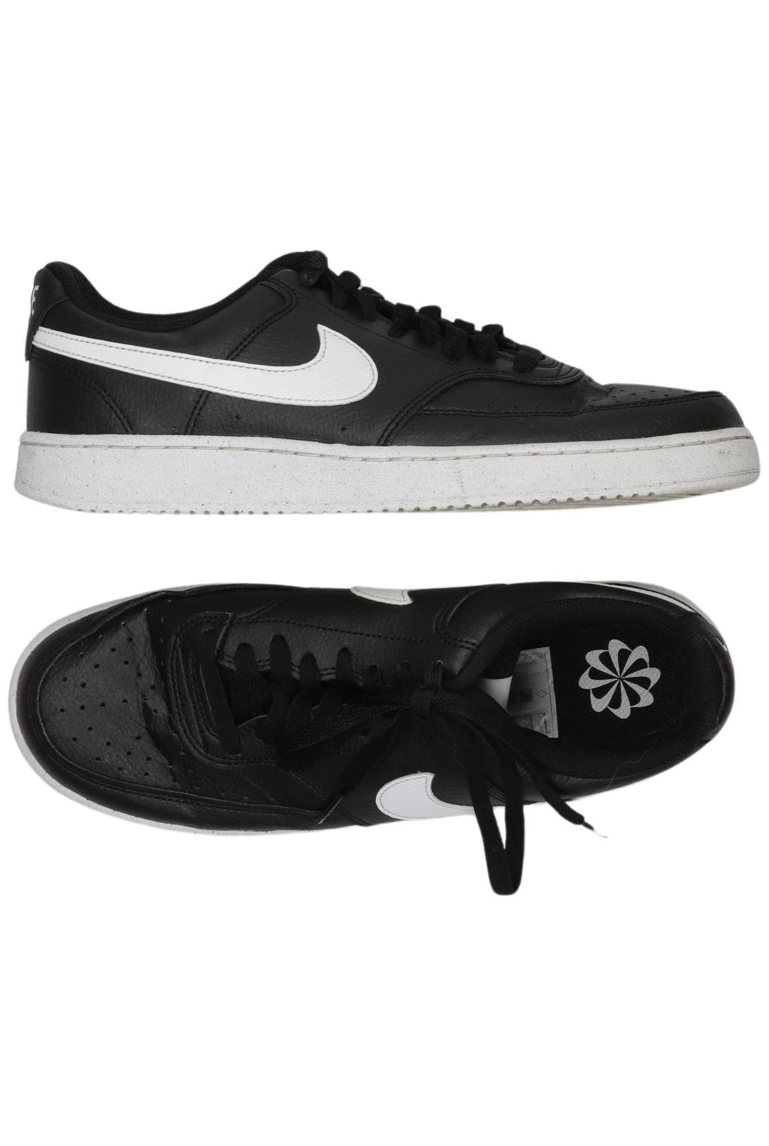 Nike Herren Sneakers, Gr. 42.5, schwarz, Kunstleder Image
