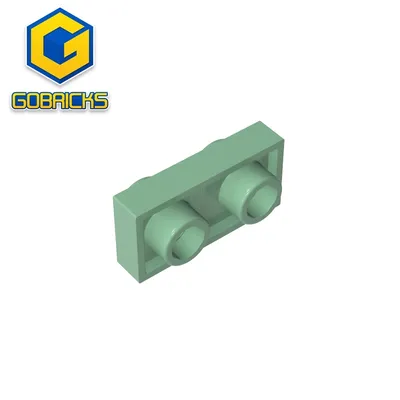 Gobricks GDS-1581 1x2 Doppelpanel-kompatible DIY-Lernbausteine für Kinder, technisch Image