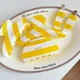 YHJ Summer Yellow Stripe Hair Claw French Retro Acetate Claw Clip INS Simple Trendy Crab Hair Clips Hair Accessories for Women