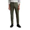 Chinohose MARC O'POLO "aus Bio-Baumwolle-Mix", Herren, Gr. 30, Länge 30, braun (copley braun), Obermaterial: 97% Baumwolle, 3% Elasthan, unifarben, casual, gerade, unten schmal normal, Hosen