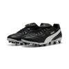 Fußballschuh PUMA "KING LIGA FG/AG", Gr. 46, schwarz-weiß (puma schwarz, puma weiß, puma silber), Synthetik, sportlich, Schuhe