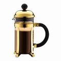 BODUM Chambord 3-Cup Coffee Maker, Gold, 0.35 Litre/ 12oz