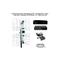 ME - Kit Antenne Panneau uhf Extérieure tnt + Préampli uhf Réglable 1 entrée + Alim 220V + Décodeur