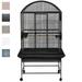 Platinum Palace Dometop Bird Cage, 32" L X 23" W X 63" H, Platinum / Grey