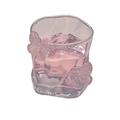 Gläser Trinkgläser Weingläser glas Wasserbecher Trinkbecher Saftglas Wasserglas mit Schmetterlingsdesign 200ML*6