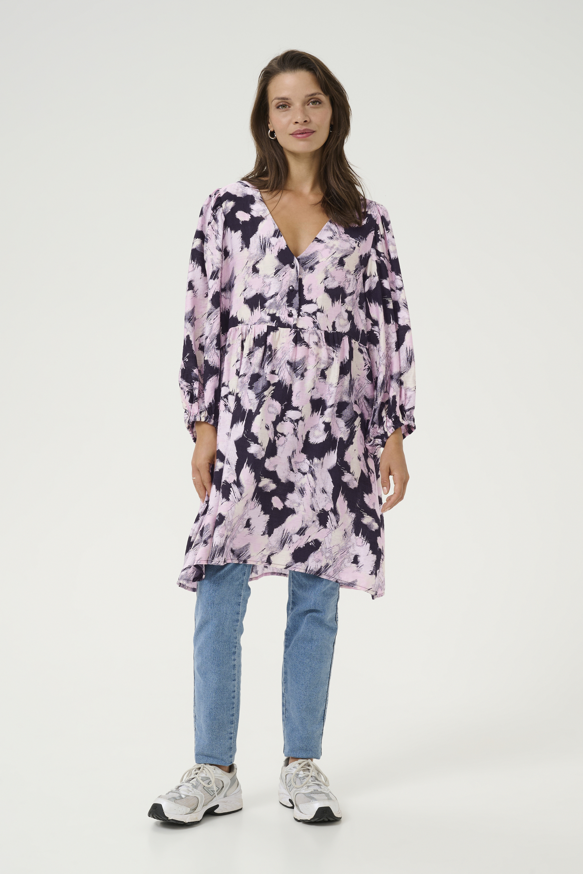 Kleid Loose fit black multi Image