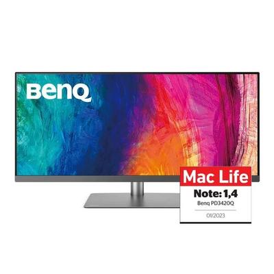 Benq Monitor »DesignVue PD3420Q« 86,4 cm / 34 '' grau