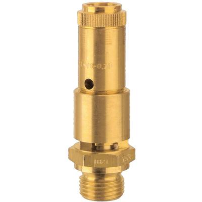 Sicherheitsventil dn 10, Messing, g 1/2, Ansprechdruck 9,6 bar - Riegler Image