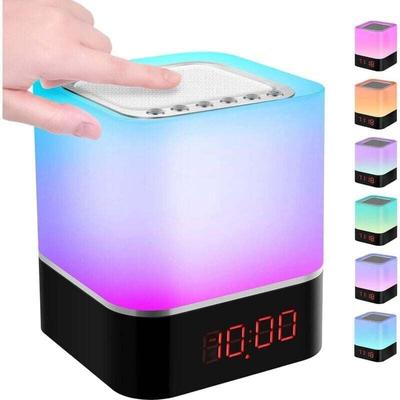 XVX - 5-in-1 Wake-up-Light-Bluetooth-Lautsprecher, Nachttischlampe mit Babyweißgeräuschen, Image