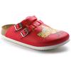 Clog Kay Superlauf, Birko-Flor, Cat Red, schmal, Größe 39 - Birkenstock