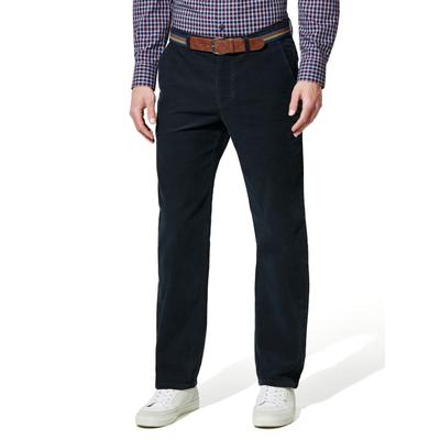 Walbusch Herren Gürtel-Cord Chino Blau Image