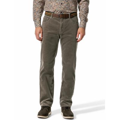 Walbusch Herren Gürtel-Cord Five-Pocket Grau Image