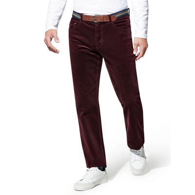 Walbusch Herren Gürtel-Cord Five-Pocket Rot Image