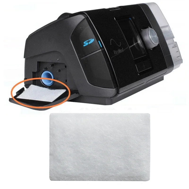 Universeller CPAP-Schaumfilter, Premium-Einwegfilter, Zubehör für ResMed AirSense 10, S9-AirStart-Serie für Philips Respironics Image