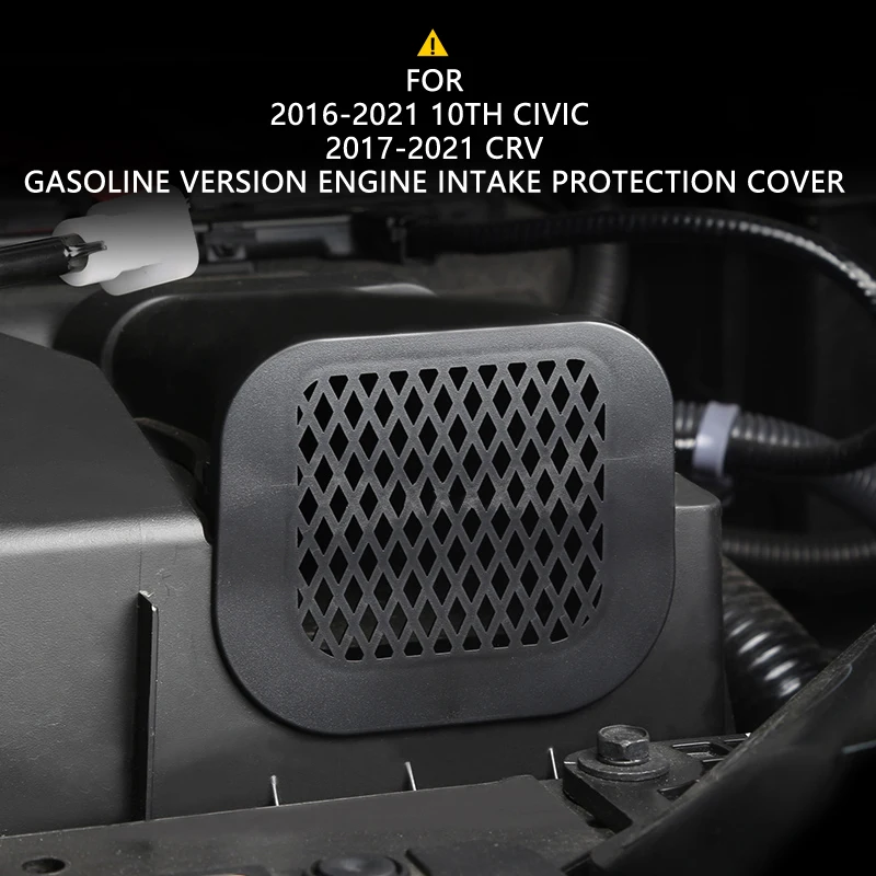 Für ﻿ HONDA 2016-2021 10. CIVIC 2017-2021 CRV Benzinmotor Ansaugschutzabdeckung Zubehör Image