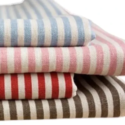 Stripes Cotton and Linen Fabric Linen Sofa Tablecloth Pillow Door Curtain Bed Curtain Photo Background Fabric DIY Home Fabrics